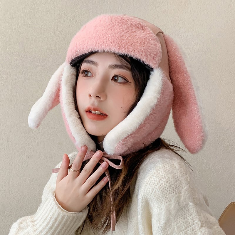Cat Ear Leifeng Riding Hat - Cute Dome Style for Women