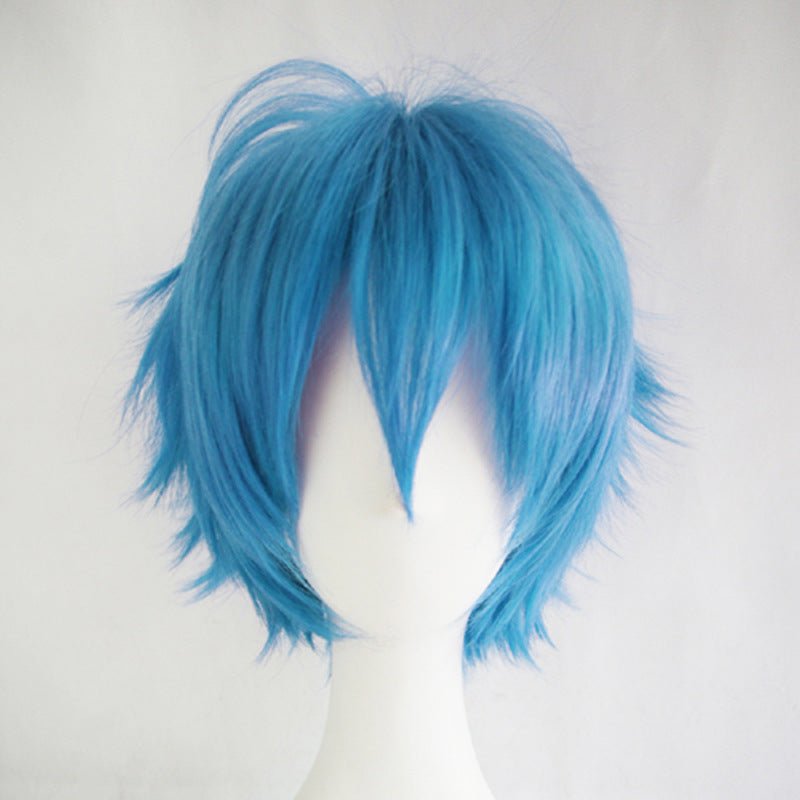 Short Straight Anime Cosplay Wig - Party & Everyday Wear