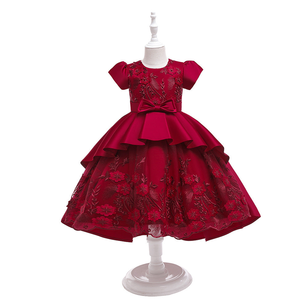 Girls' Tulle Tutu Skirt - Trailing Net Gauze, Polyester