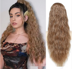 Drawstring Ponytail Wig - Soft Cascading Waves & Volume