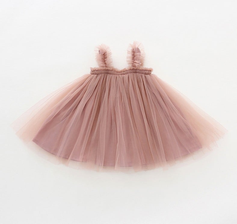 Toddler Princess Fairy Tutu Skirt - Backless Sling Style