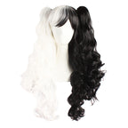 Anime Cosplay Wig With Dual Claw Clips - Heat-Resistant Fiber