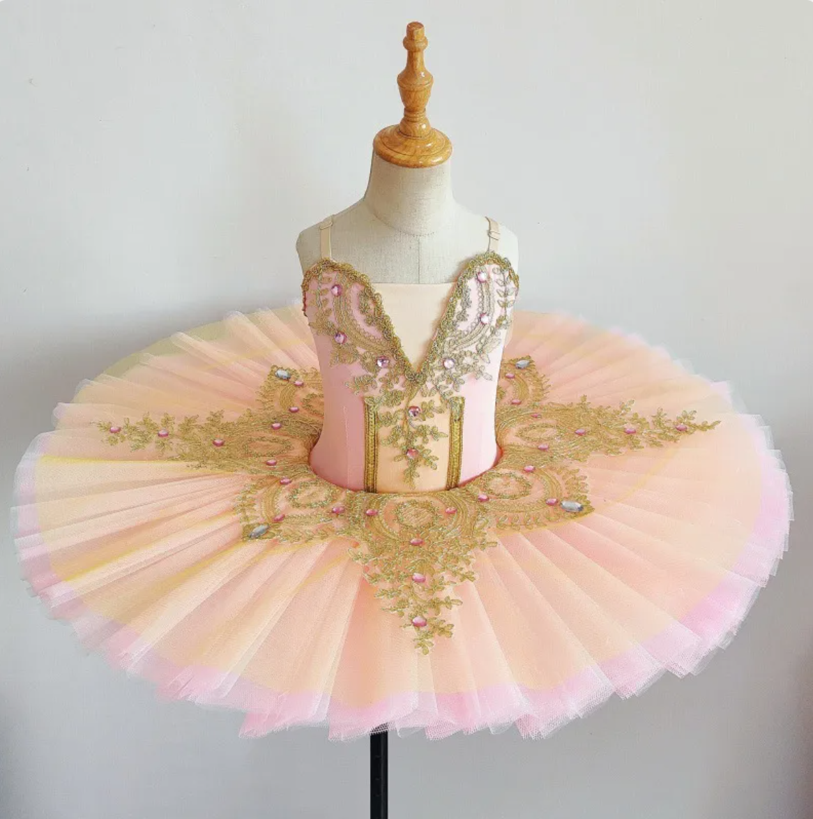 Girls Tulle Ballet Tutu Dress - Lightweight Recital Wear