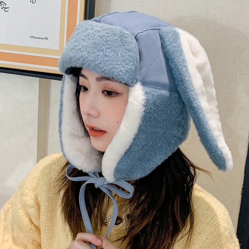 Cat Ear Leifeng Riding Hat - Cute Dome Style for Women