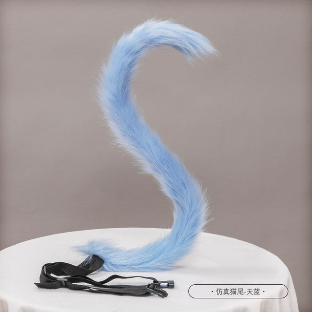Cute Cat Ear and Tail Cosplay Accessories Set
