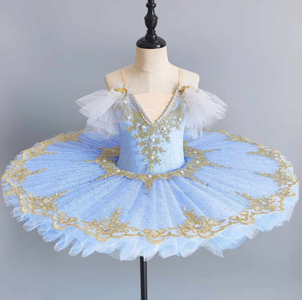 Girls Tulle Ballet Tutu Dress - Lightweight Recital Wear