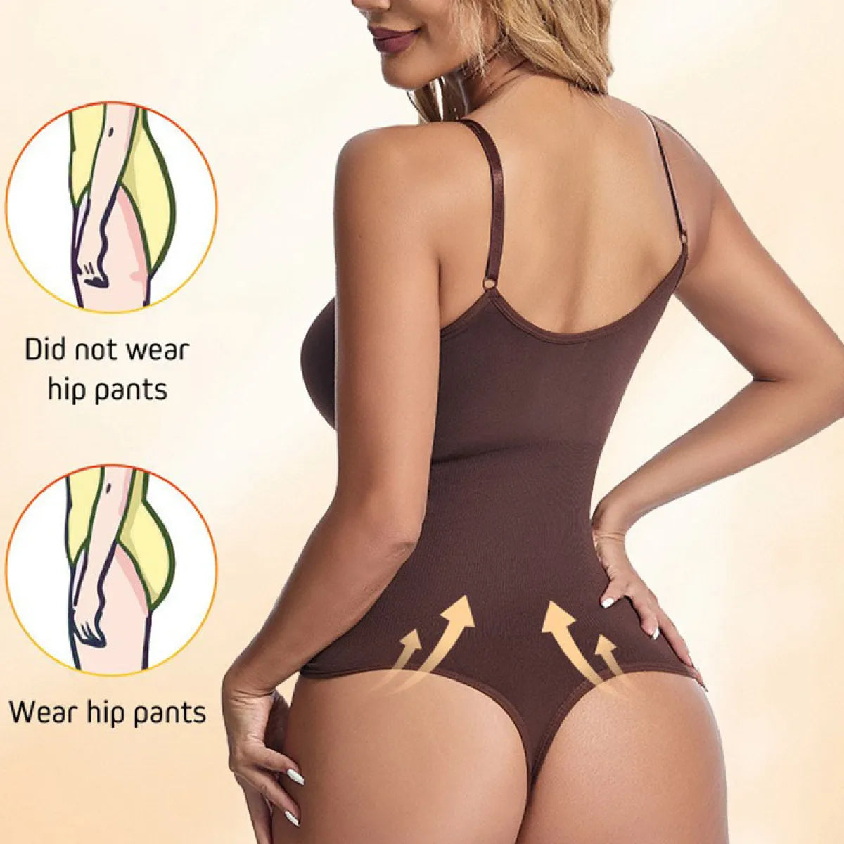 Sculpting Corset Bodysuit - Breathable Nylon-Spandex Blend