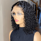 Short Curly Afro Wig - Natural Bouncy High-Temp Fiber