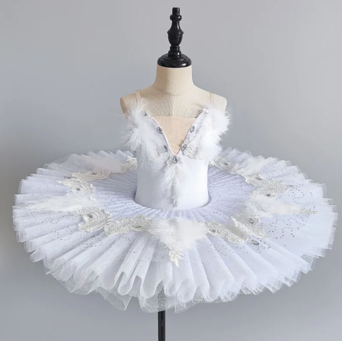 Girls Tulle Ballet Tutu Dress - Lightweight Recital Wear