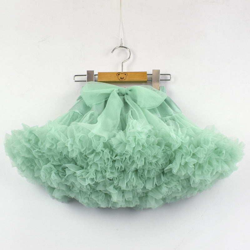 Girls Princess Tutu Skirt - Polyester Dress-Up & Party Wear
