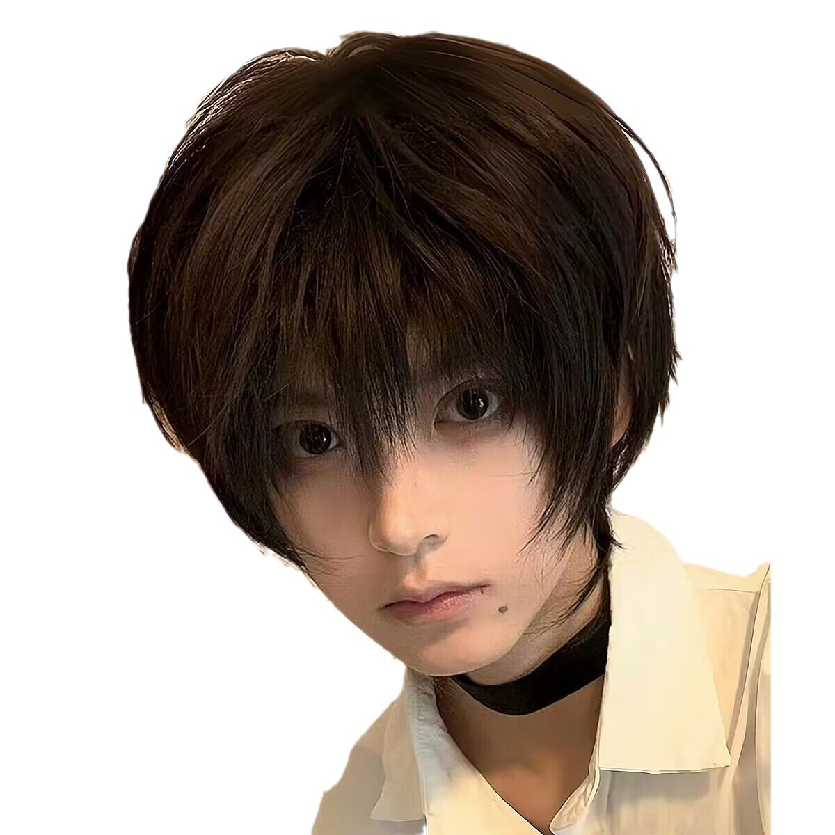 Men's Short Japanese Style Wig - Cosplay & Everyday Wear