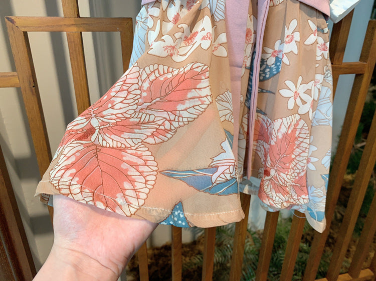 Baby Hanfu Dress - Soft Cotton Chinese Traditional Outfit