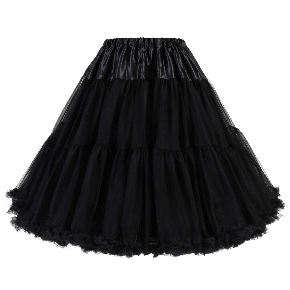 Hexagonal Mesh Tutu Petticoat - Lengthened Puff Underskirt
