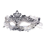 Venetian Masquerade Mask - Rhinestone Inlay, Mardi Gras Ball