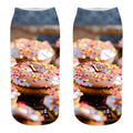 3D Digital Printing Harajuku Donut Cartoon Socks - packaging view