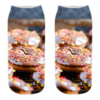 3D Digital Printing Harajuku Donut Cartoon Socks - packaging view