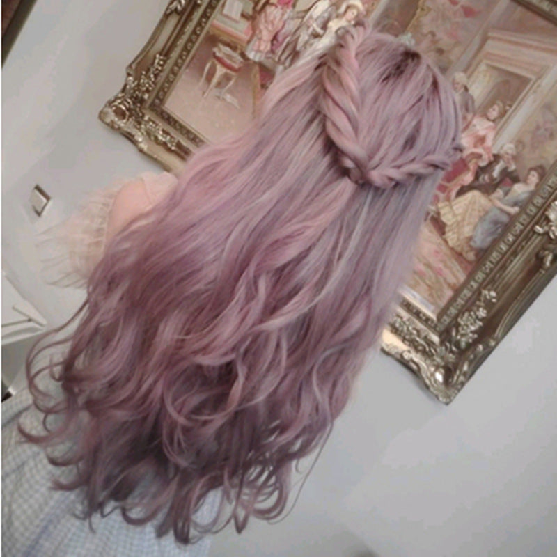 Long Wavy Middle-Part Wig - Cosplay & Daily Wear Styling