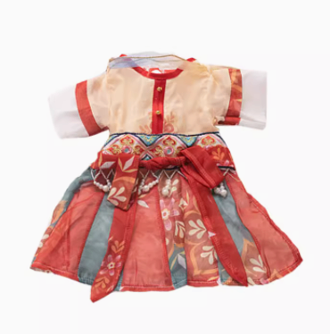 Pet Hanfu Princess Skirt - Traditional Dress for Cats