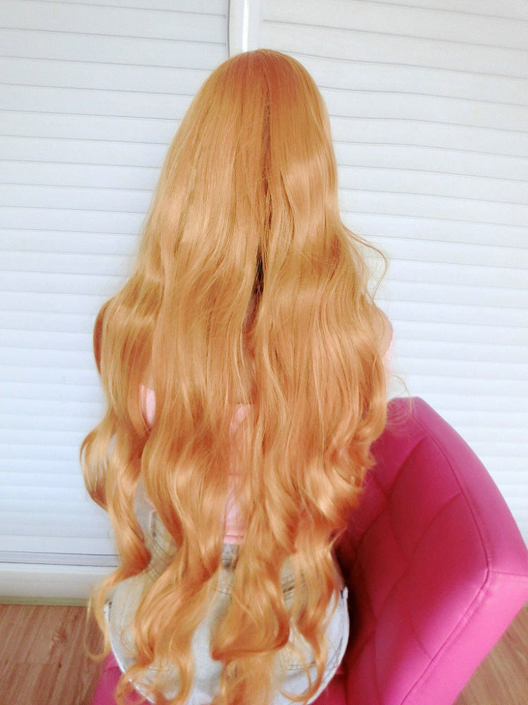 Long Wavy Middle-Part Wig - Cosplay & Daily Wear Styling