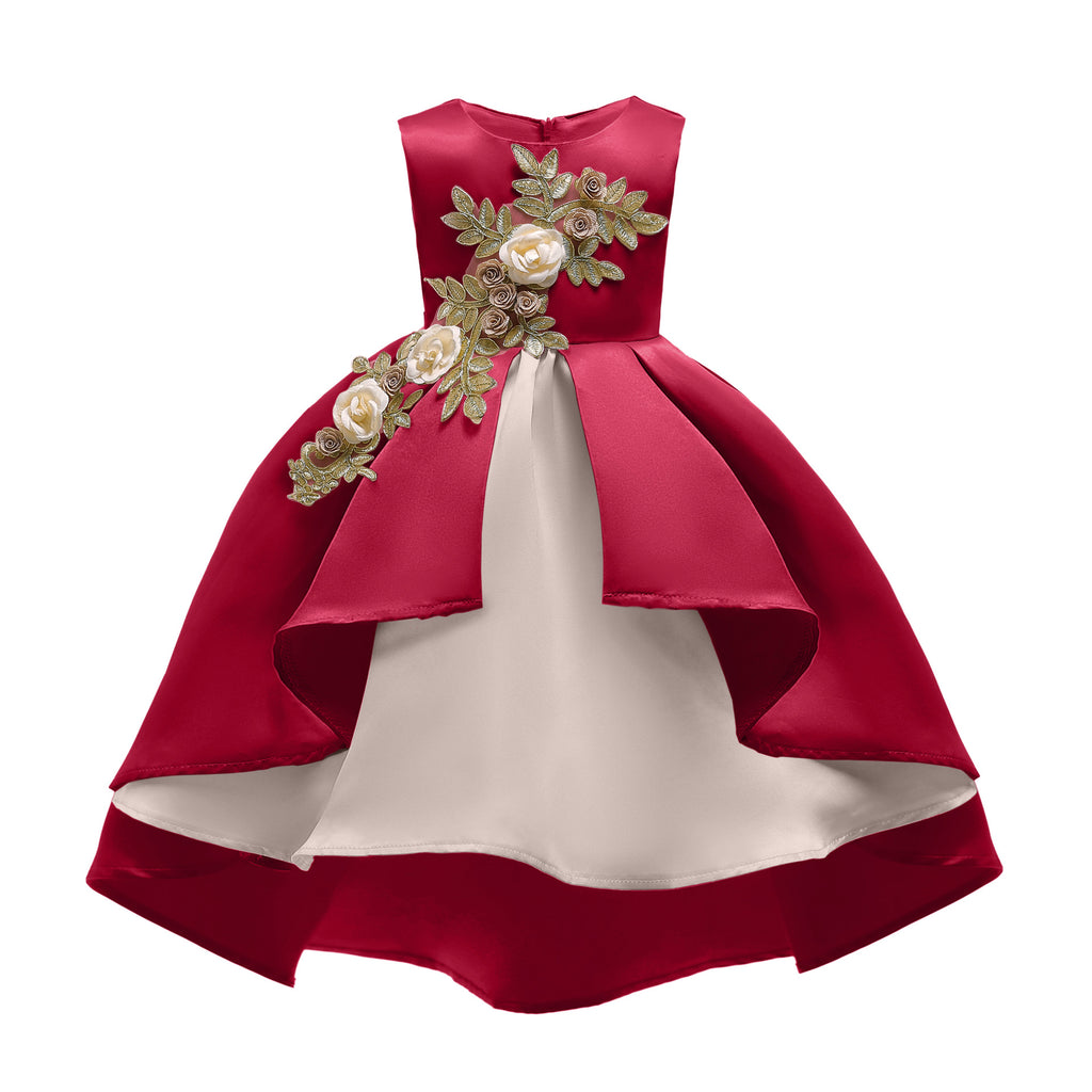 Girls' Royal Princess Dress - Polyester Everyday Costume