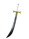 47” Foam Japanese Anime Eagle Eye Pirate Cross Sword Blade Weapon Cosplay Costume Replica - detail view