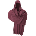 Hooded Medieval Cloak for Men - Cotton Renaissance Cape