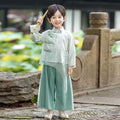 Boys' Traditional Hanfu Outfit - Chinese Style Performance Wear