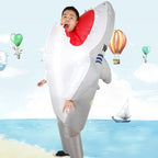 Inflatable Shark Costume for Adults - Lightweight Party Prop