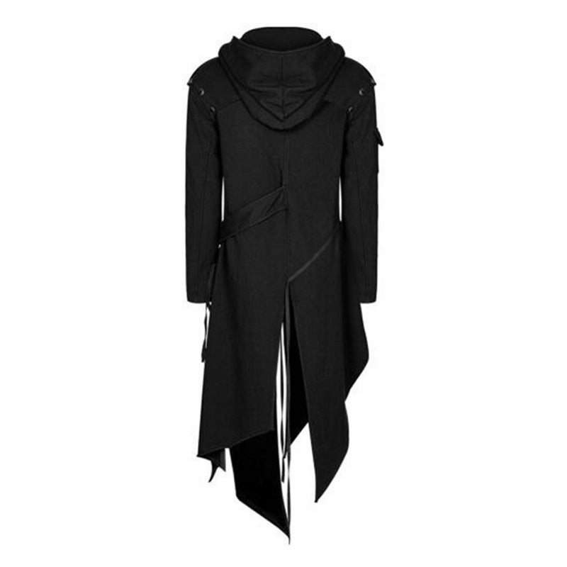 Men's Medieval Punk Tailcoat - Long Vintage Halloween Coat