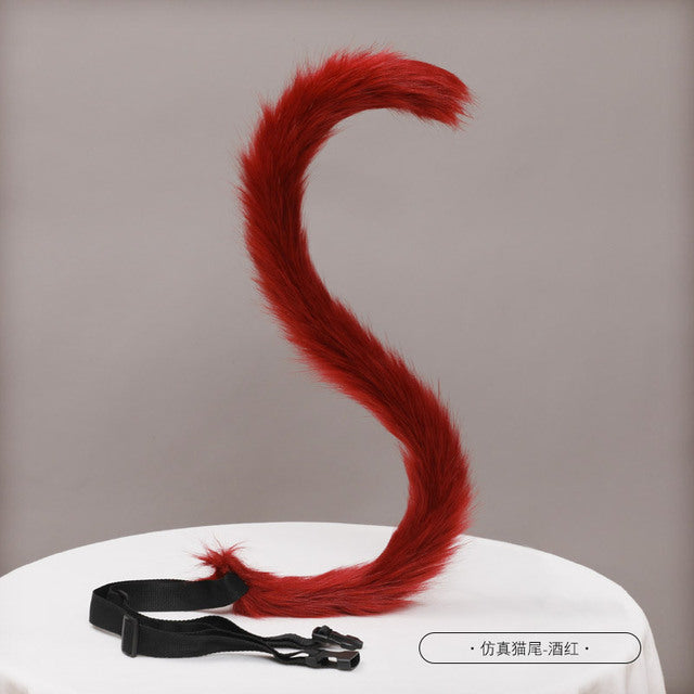 Cute Cat Ear and Tail Cosplay Accessories Set
