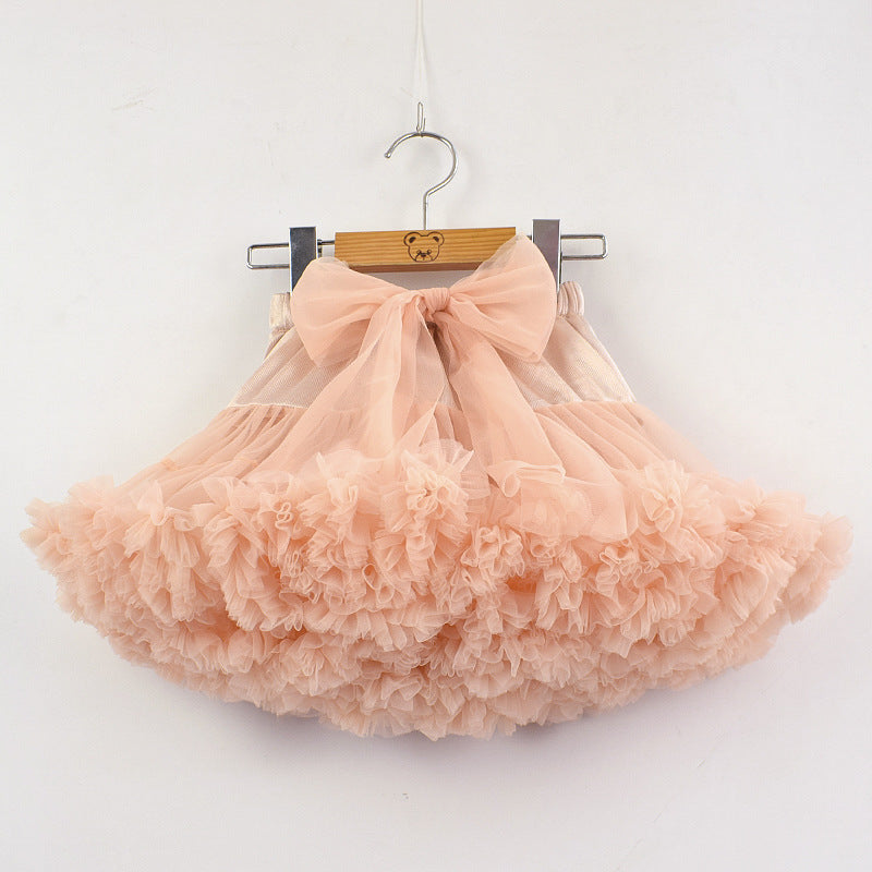 Girls Princess Tutu Skirt - Polyester Dress-Up & Party Wear