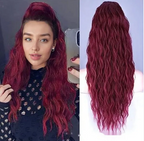 Drawstring Ponytail Wig - Soft Cascading Waves & Volume