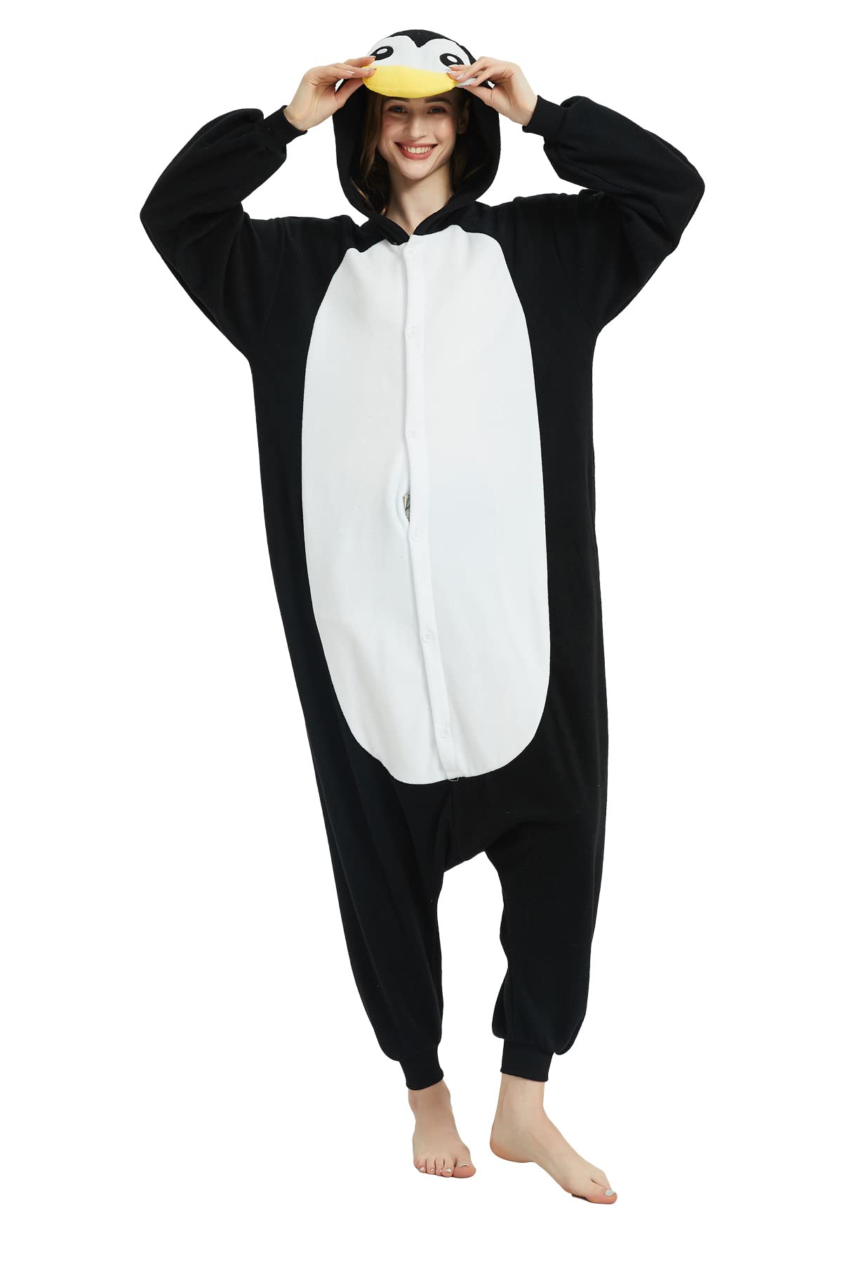 Adult Animal Onesie Pajamas - Polar Fleece One-Piece Costume