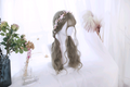 Lolita Wig - Extra Long Curly, Air Bangs & Realistic Scalp