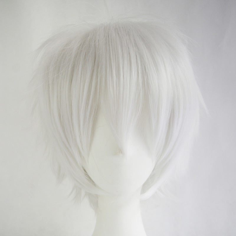 Short Curly Cosplay Wig - Anime Character & Party Style