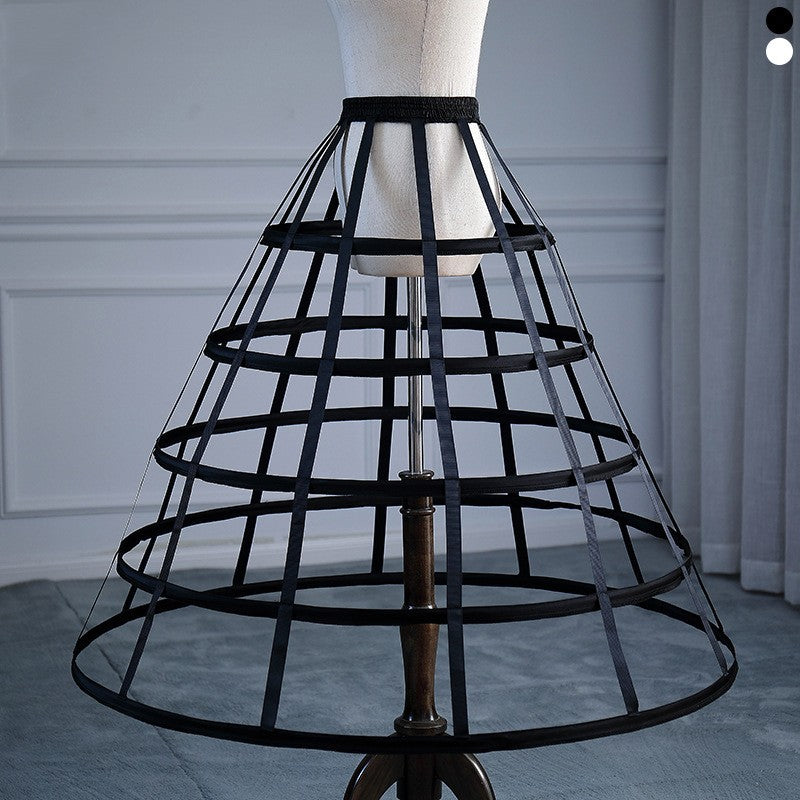 Lolita Crinoline Tutu Skirt - Adjustable Fishbone Petticoat