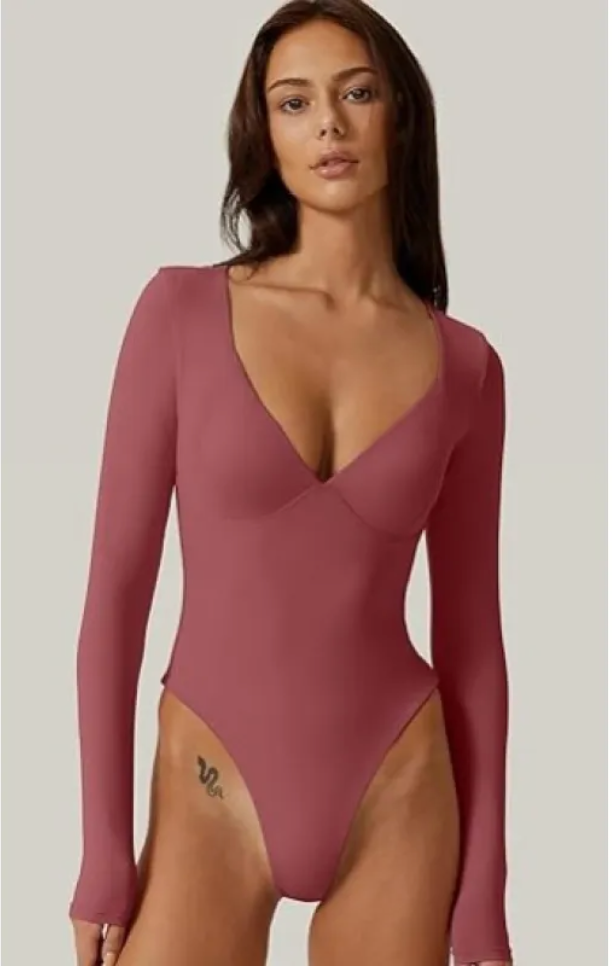 Women's Simple T-Back Corset - Flattering Nylon Design