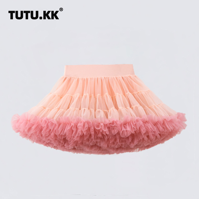 Girls Princess Tutu Skirt - Polyester Dress-Up & Party Wear