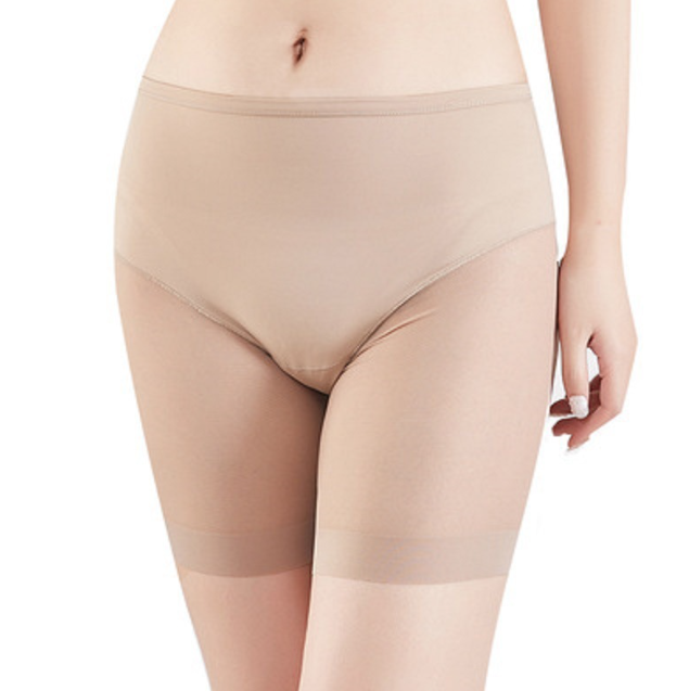 High-Waist Mesh Corset Leggings - Breathable Shaping Nylon
