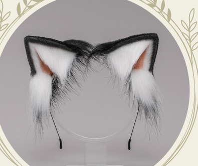 Cat Ear Headband & Tail Set - Japanese Cosplay Accessories