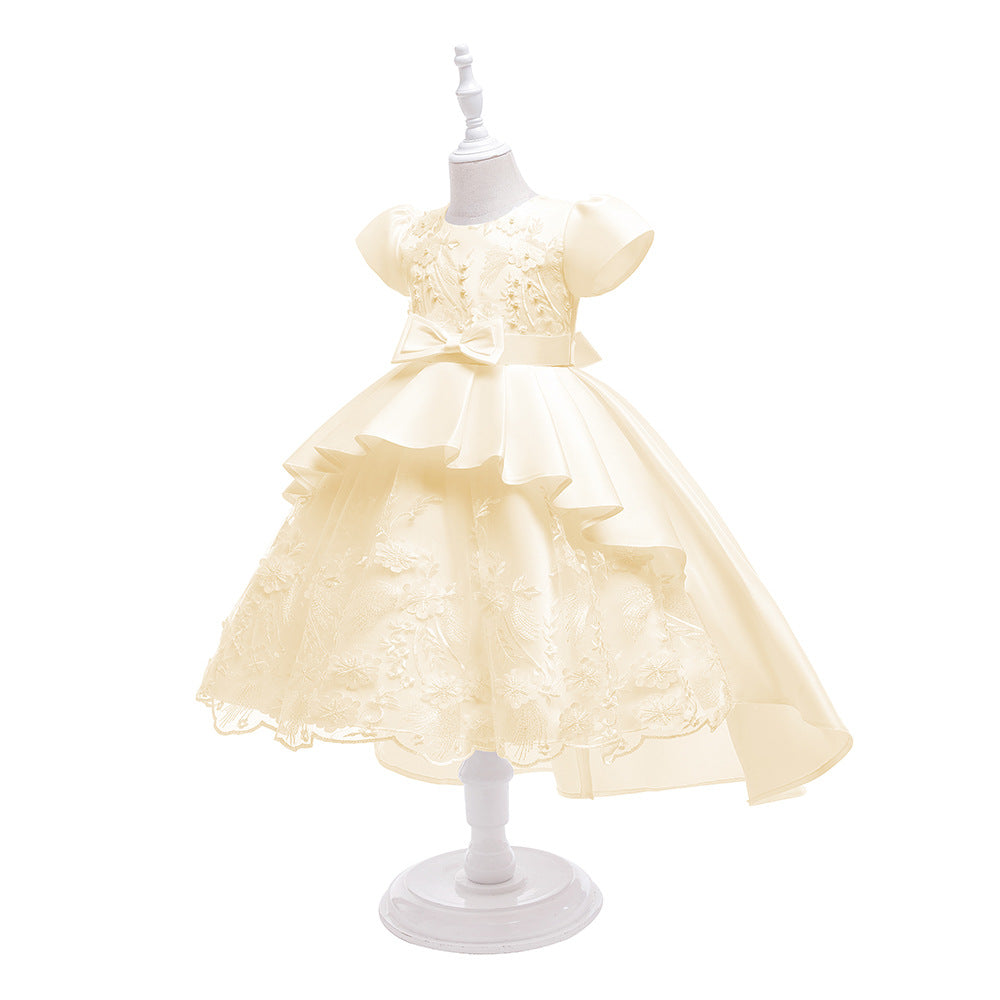 Girls' Tulle Tutu Skirt - Trailing Net Gauze, Polyester