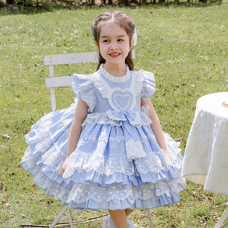 Spanish Lolita Princess Dress - Summer Style for Children