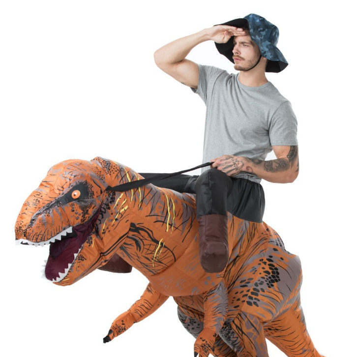 Inflatable T-Rex Dinosaur Costume - Adult Halloween Party