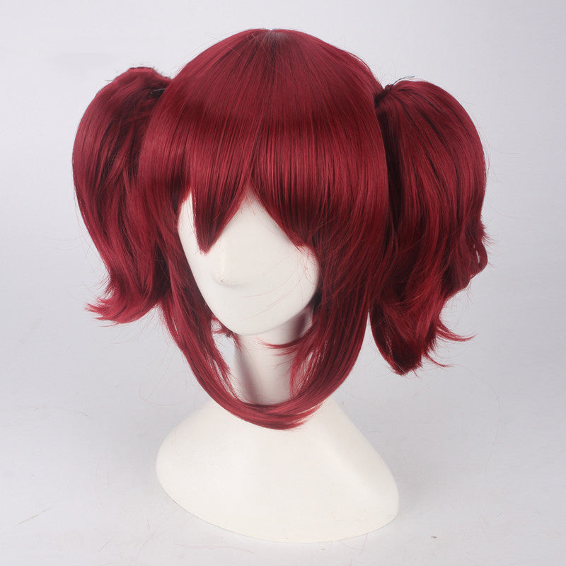Split-Style Anime Cosplay Wig - Detailed Costume Hairpiece
