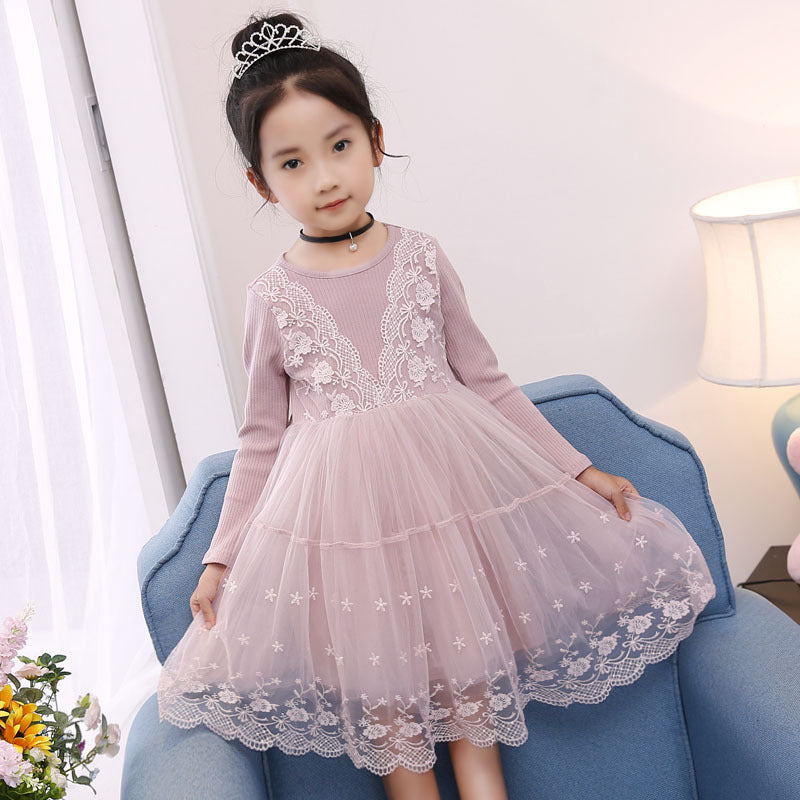 Children's Princess Dress - Soft Breathable Cotton, Korean Cut