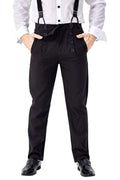 Men's Steampunk Victorian Trousers - Vintage Gothic Cosplay