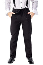 Men's Steampunk Victorian Trousers - Vintage Gothic Cosplay
