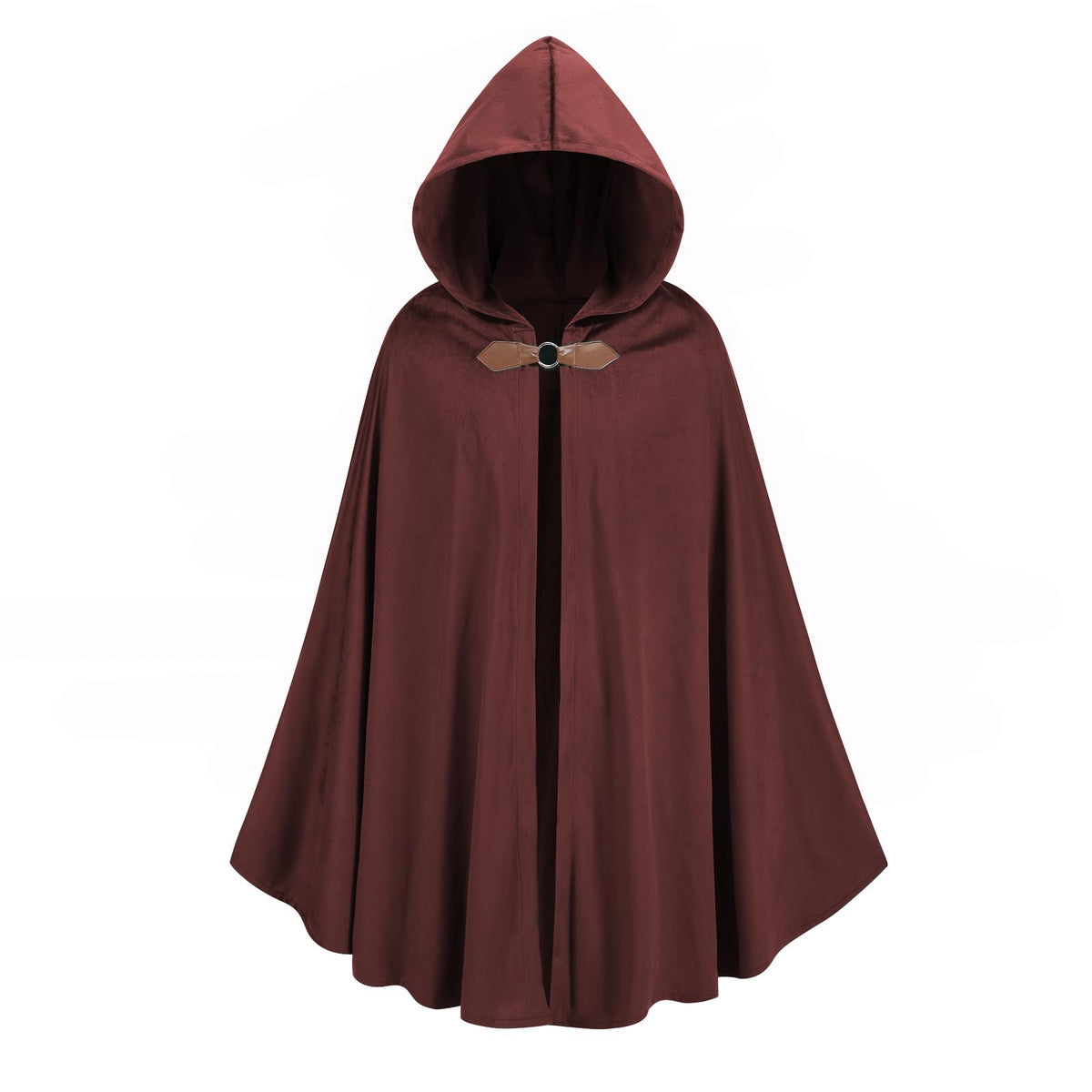 Adult Medieval Knight Half Cloak - Soft Velvet Renaissance