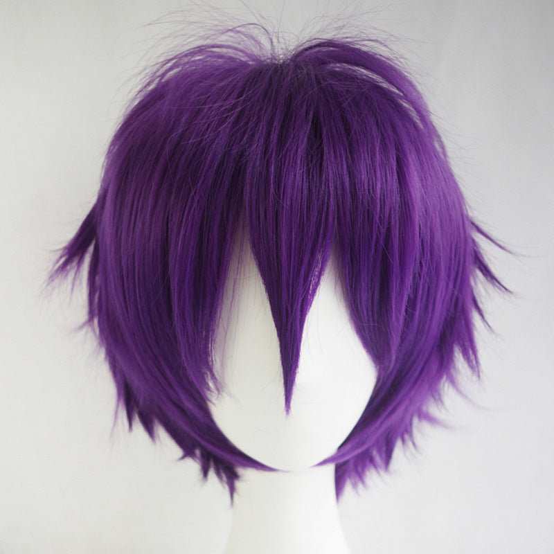 Short Curly Cosplay Wig - Anime Character & Party Style