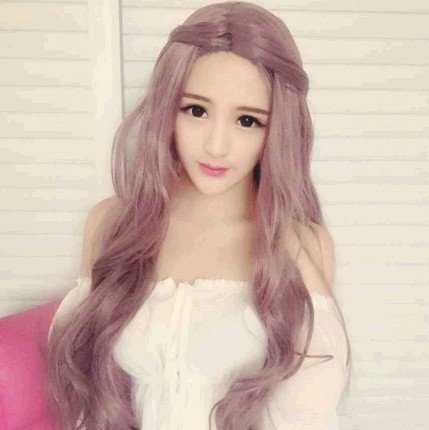 Long Wavy Middle-Part Wig - Cosplay & Daily Wear Styling